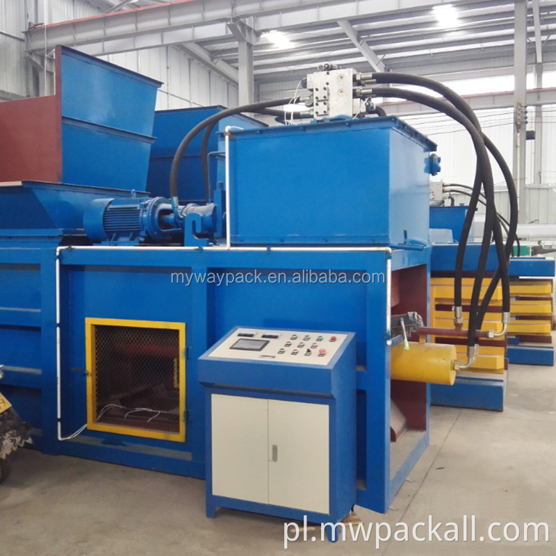 Seria MV gorąca sprzedaż automatyczna pozioma balerka do odpadów / kartonu / zwierzaka Bottel / Hydraulic Press Waste Paper Baler Maszyna